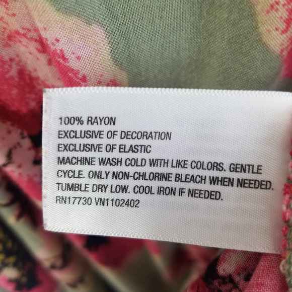 Mossimo Flowered Fit Flare Dress - Picture 6 of 6